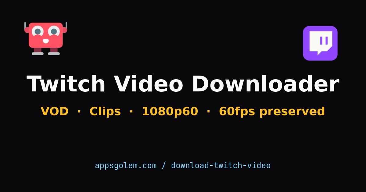 Comparativa del millor descarregador de VOD de Twitch 2026